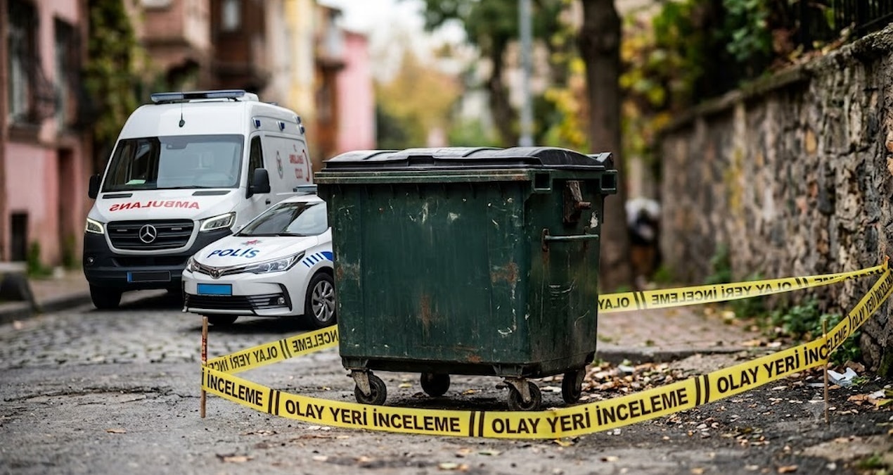 Sakarya’da korkunç olay! 11 aylık bebeği çöp konteynerine attı, eşini darbetti